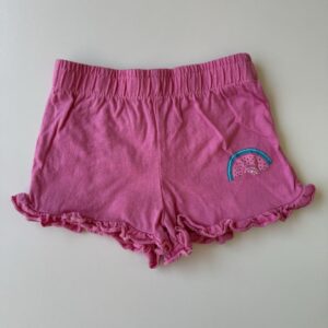 Pink cotton shorts