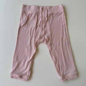 Pull-on baby pants - rose