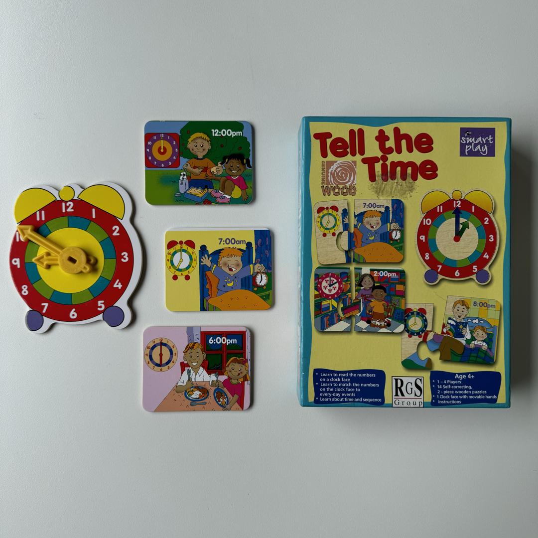 Tell the Time (14 picture cards) - Image 3