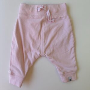 Light pink track pants