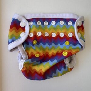SNAP-DUO Nappy Cover/Shell (Rainbow)