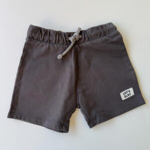 Grey cotton shorts