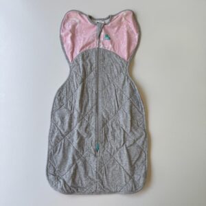 Swaddle Up Warm 2.5 TOG (pink & grey)