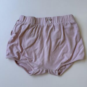 Light pink ruffle shorts