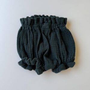 Green muslin-style bloomers
