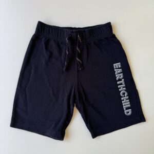 Navy jogger shorts
