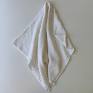 White Muslin Swaddle Blanket