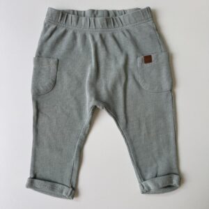 Light green textured pants