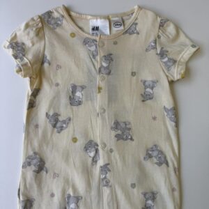 Printed romper - light yellow/Disney