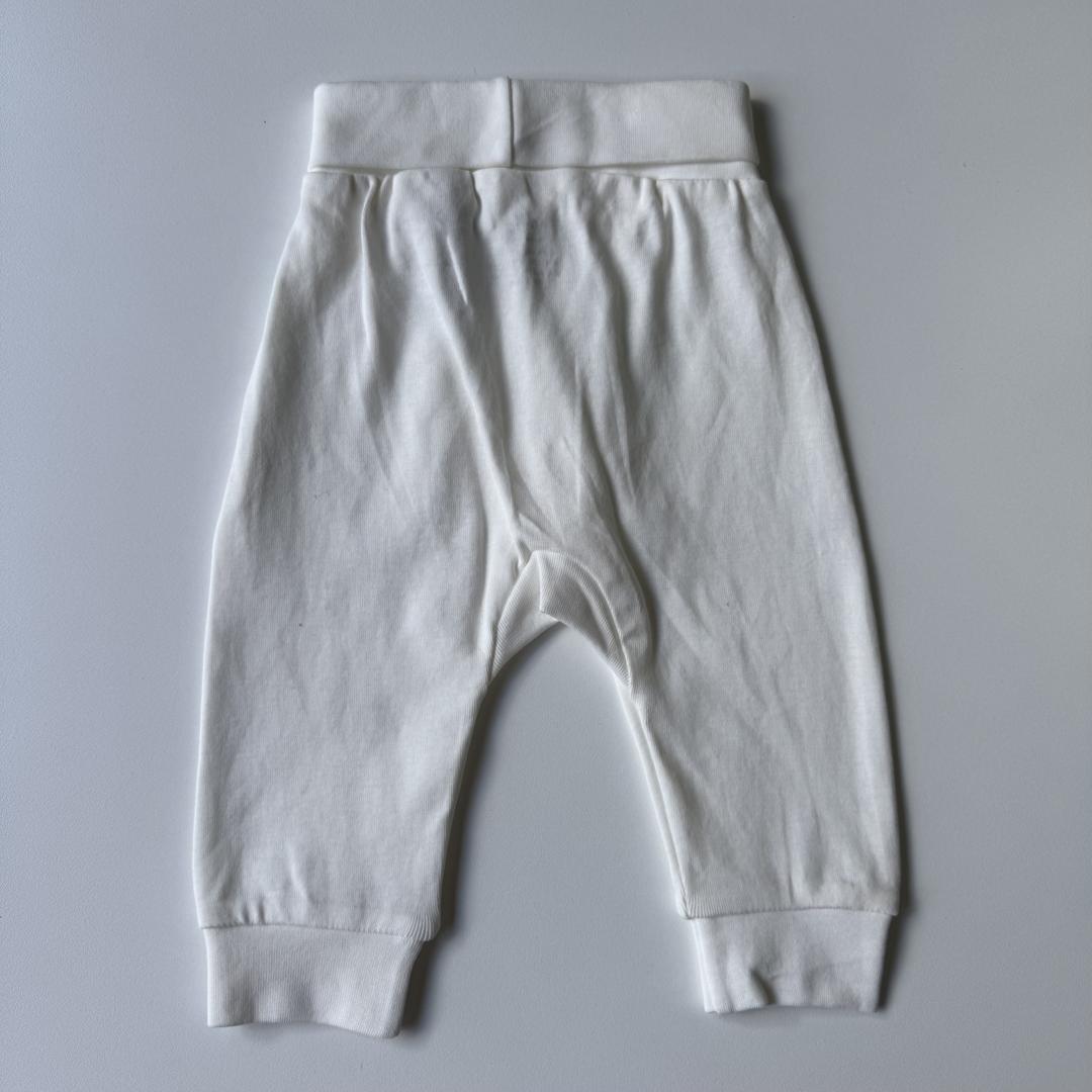 White cotton trousers (organic cotton) - Image 2