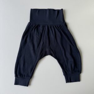 Navy cotton trousers (organic cotton)