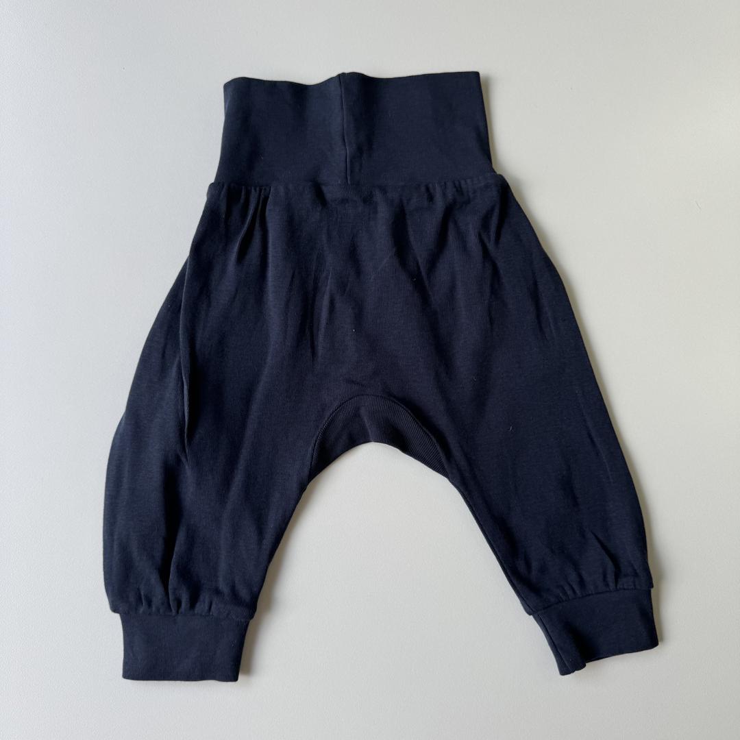 Navy cotton trousers (organic cotton) - Image 2